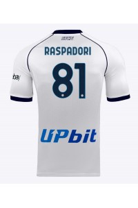 Fotbalové Dres SSC Napoli Giacomo Raspadori #81 Venkovní Oblečení 2023-24 Krátký Rukáv